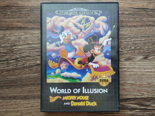 World of Illusion Starring Mickey Mouse and Donald Duck SEGA Mega Drive