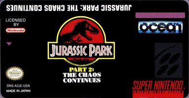 Jurassic Park 2: The Chaos Continues SNES for sale