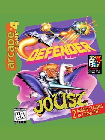 Arcade Classic No. 4: Defender / Joust Game Boy