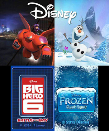 Disney 2-Pack (Frozen-Big Hero 6 Combo) Nintendo 3DS