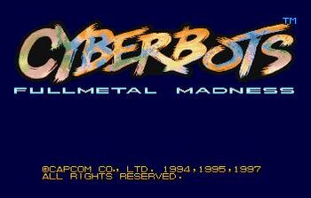 Cyberbots: Full Metal Madness SEGA Saturn