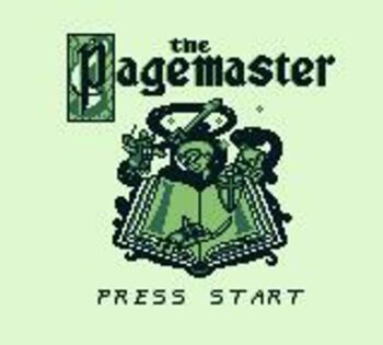 The Pagemaster SEGA Mega Drive