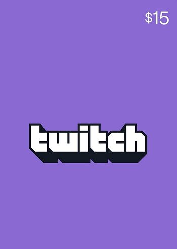 Twitch Gift Card 15 USD Clé UNITED STATES