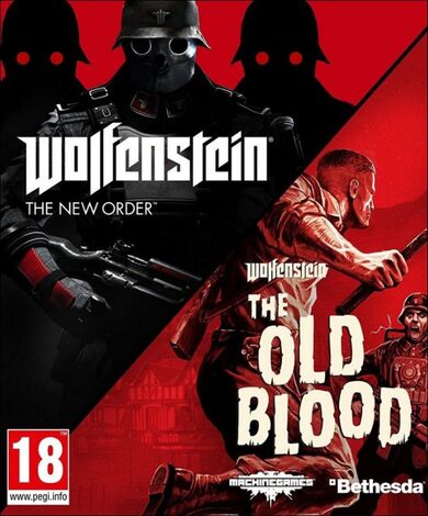 E-shop Wolfenstein The New Order and Wolfenstein The Old Blood (PC) Steam Key GLOBAL
