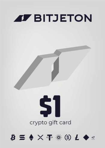 BitJeton Crypto Gift Card 1 USD Key GLOBAL