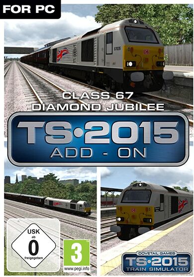 E-shop Train Simulator: Class 67 Diamond Jubilee Loco (DLC) Steam Key GLOBAL