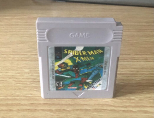 Spider-Man and the X-Men in Arcade's Revenge Game Boy