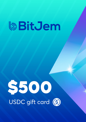 BitJem USDC Gift Card 500 USD Key GLOBAL