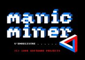 Manic Miner (1983) Game Boy Advance