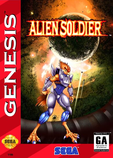 E-shop Alien Soldier (PC) Steam Key GLOBAL