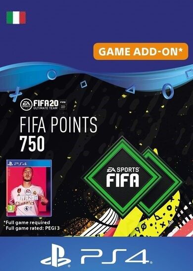 E-shop FIFA 20 - 750 FUT Points (PS4) PSN Key ITALY