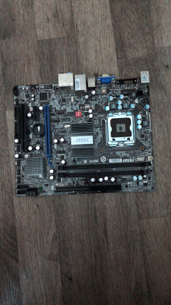 MSI G41M-P33 Intel G41 Micro ATX DDR3 LGA775 1 x PCI-E x16 Slots Motherboard