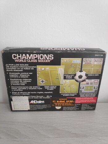 Champions World Class Soccer SNES