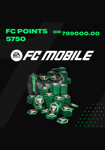 EA Sports FC Mobile - 5750 FC Points meplay Key INDONESIA