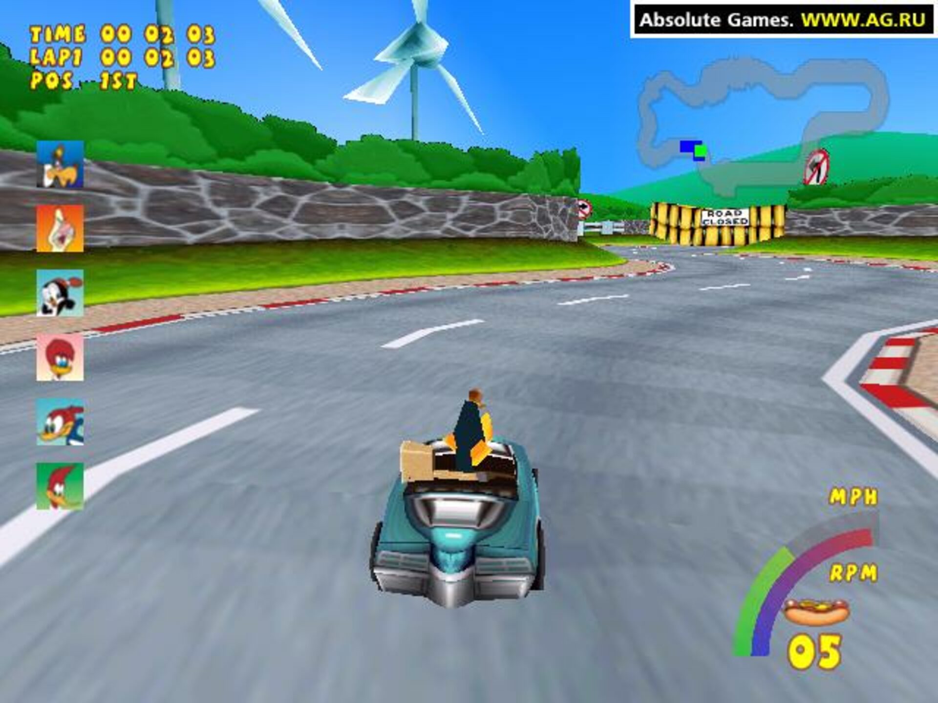 Buy Woody Woodpecker Racing PS1 CD! Cheap game price | ENEBA