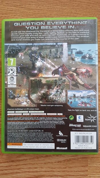 Get Supreme Commander 2 Xbox 360