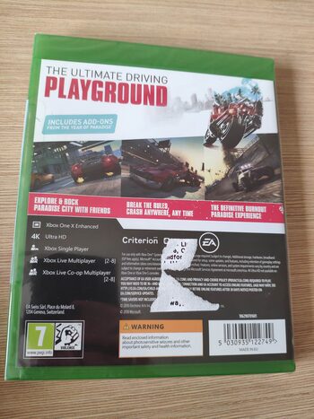 Burnout Paradise Remastered Xbox One