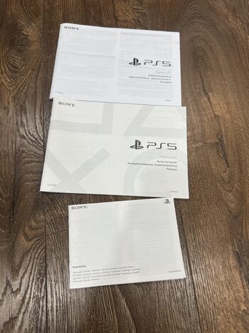 PlayStation 5, Black & White, 825GB/Su garantija