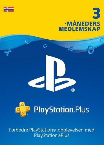 Playstation Plus Card 90 days (NO) PSN Key NORWAY