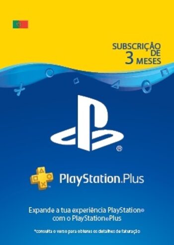 Playstation Plus Card 90 days (PT) PSN Key PORTUGAL