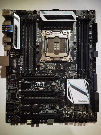 Asus X99-A Intel X99 ATX DDR4 LGA2011 v3 4 x PCI-E x16 Slots Motherboard