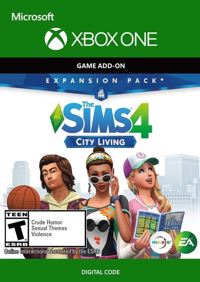 E-shop The Sims 4: City Living (DLC) XBOX LIVE Key GLOBAL