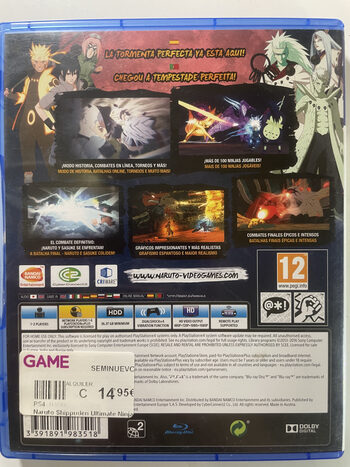 NARUTO SHIPPUDEN: Ultimate Ninja STORM 4 PlayStation 4 for sale