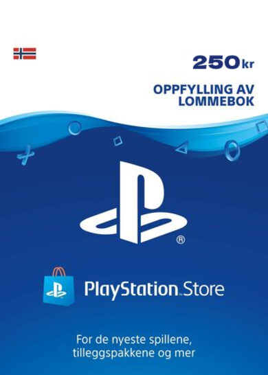 E-shop Playstation Network Card 250 NOK (NO) PSN Key NORWAY
