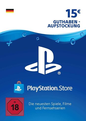 PSN Guthaben Karte 15 EUR (DE) PSN key DEUTSCHLAND