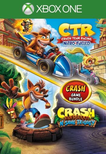Crash Bandicoot Bundle - N. Sane Trilogy + CTR Nitro-Fueled (Xbox One) Xbox Live Key EUROPE