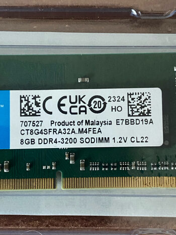 Crucial DDR4-3200 (1 X 8 GB) SODIMM