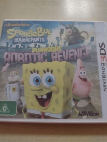 SpongeBob SquarePants: Plankton's Robotic Revenge (Bob Esponja: La Venganza De Plankton) Nintendo 3DS