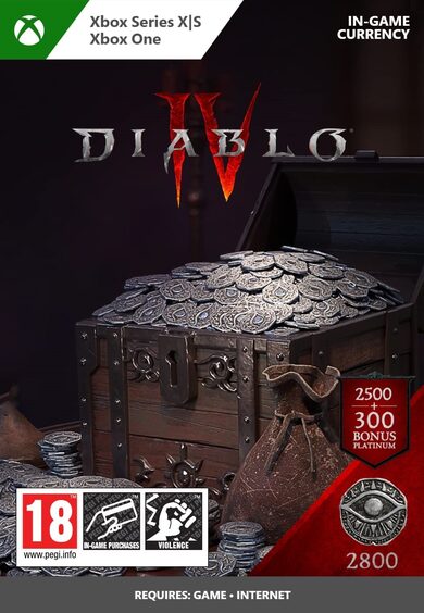 E-shop Diablo IV : 2800 Platinum (Xbox One/Series X|S) Key GLOBAL