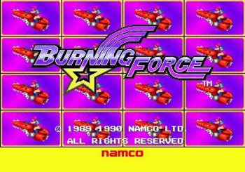 Redeem Burning Force SEGA Mega Drive