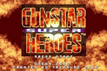 Gunstar Super Heroes Game Boy Advance