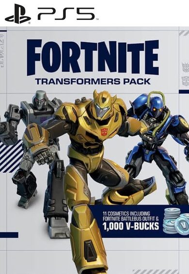 E-shop Fortnite - Transformers Pack + 1000 V-Bucks (PS5) PSN Key UNITED STATES