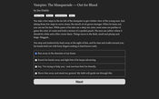 Vampire: The Masquerade — Out for Blood (PC) Steam Key GLOBAL for sale