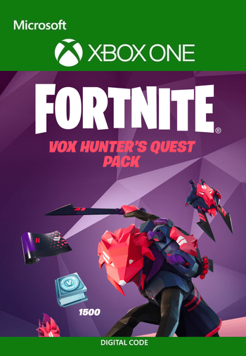 Fortnite - Vox Hunter's Quest Pack + 1500 V-Bucks Challenge Código de Xbox Live UNITED KINGDOM