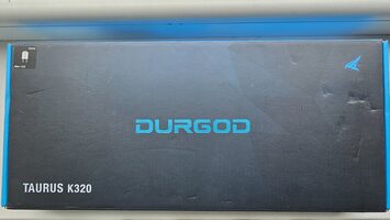 Get Durgod Taurus K320 TKL 80% White LED mechaninė klaviatūra