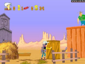 Lucky Luke on the Daltons' Trail PlayStation for sale