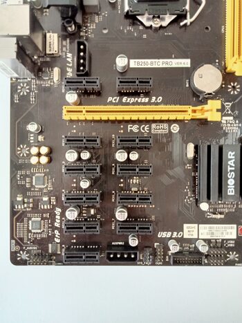 BIOSTAR TB250-BTC PRO VER:6.0 16 x PCIE