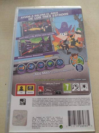 Phineas and Ferb Across the Second Dimension PSP