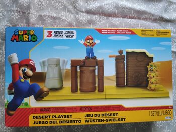 Playset diorama figura Super Mario bros juego del desierto jakks