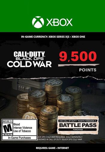 9,500 Call of Duty: Black Ops Cold War Points XBOX LIVE Key GLOBAL