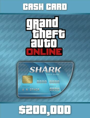 Grand Theft Auto Online: Tiger Shark Cash Card (PC) Rockstar Games Launcher Key UNITED STATES