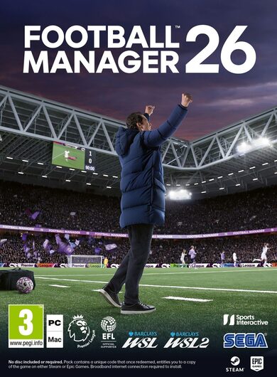 Football Manager 26 game cover