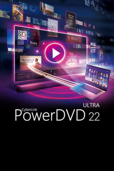 E-shop CyberLink PowerDVD 22 Ultra For Windows Lifetime Key GLOBAL