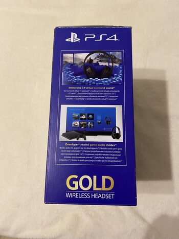 PS4 Gold wireless ausines