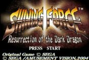 Shining Force: Resurrection of the Dark Dragon Game Boy Advance