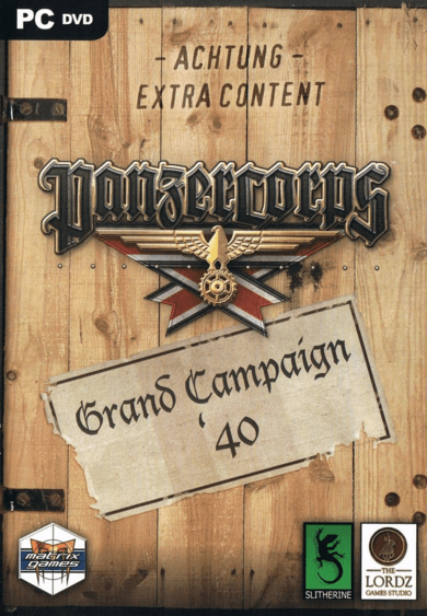 E-shop Panzer Corps - Grand Campaign '40 (DLC) (PC) Steam Key GLOBAL